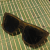 Khaki Green Angular Cateye Sunglasses